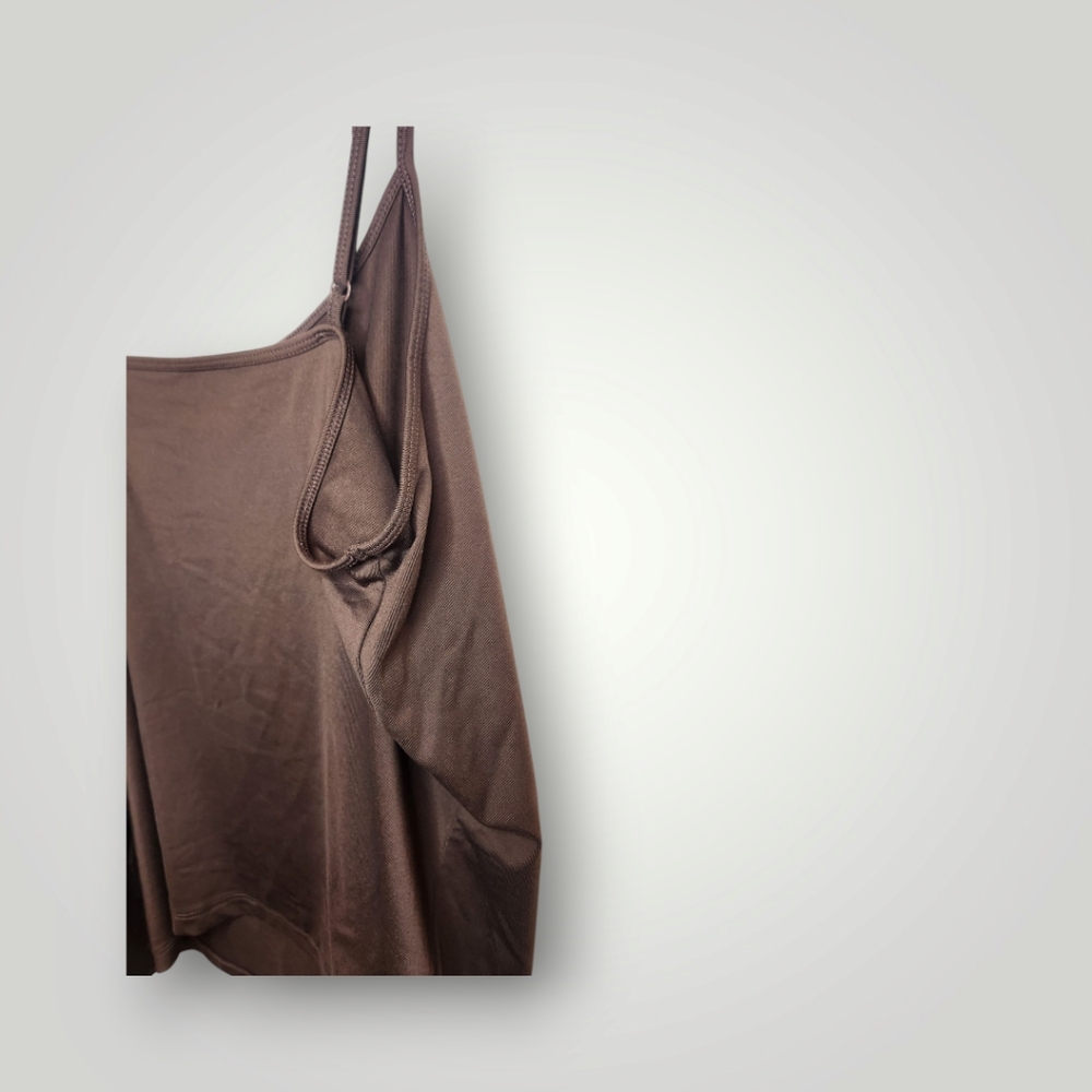 Lane Bryant Brown Spaghetti Strap tank Top size 18 20 - Picture 7 of 10